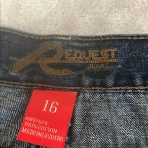 Request Jeans size 16 Jr/misses